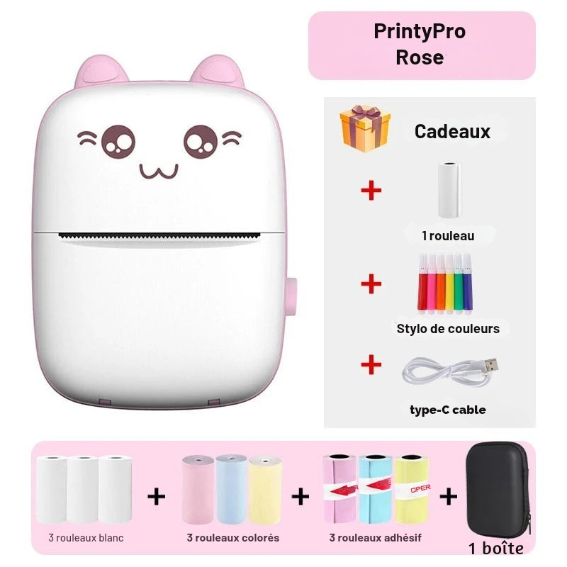 Mini-Imprimante Portable Bluetooth