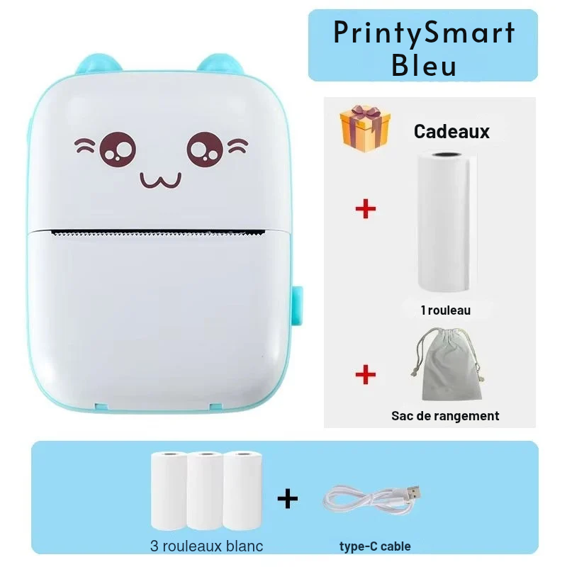 Mini-Imprimante Portable Bluetooth