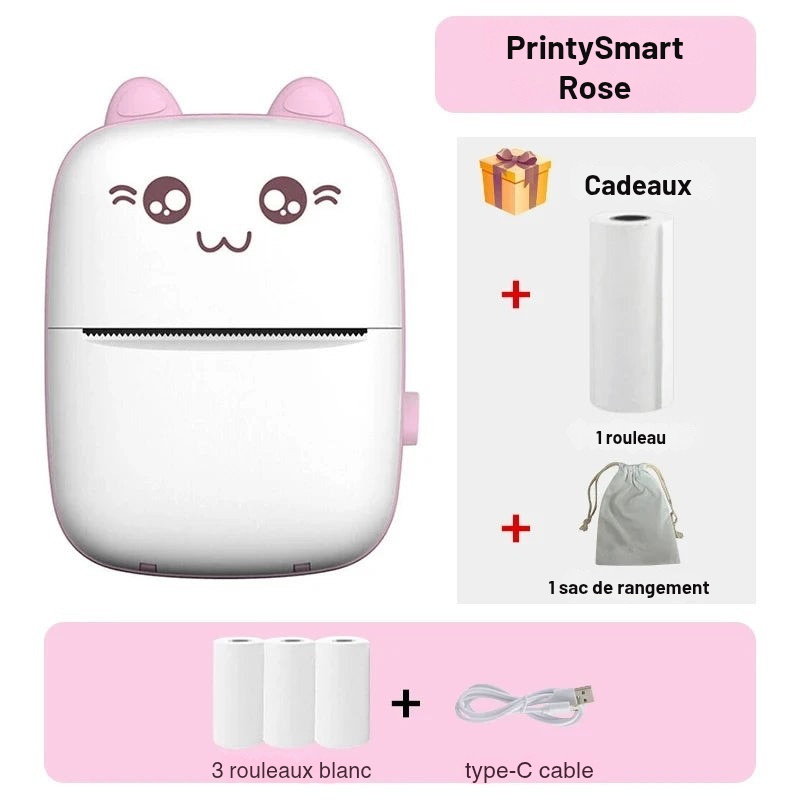 Mini-Imprimante Portable Bluetooth